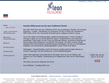 Tablet Screenshot of leon-direktmarketing.de